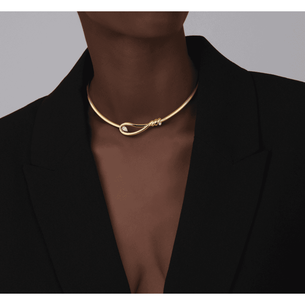 Schaap en Citroen Diamonds collier roodgoud met diamant - #2
