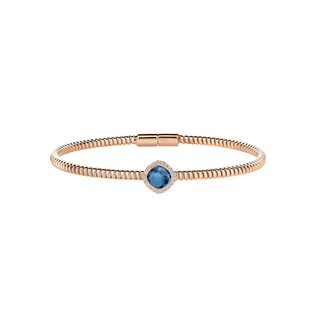 Tirisi Jewelry Milano Sweeties armband roodgoud met diamant - TB2208LBTP - #1