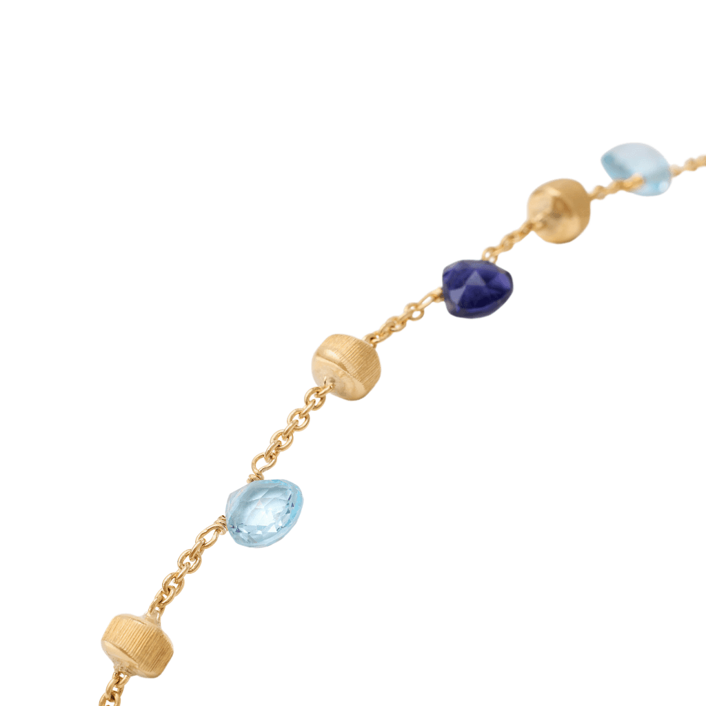 Marco Bicego Paradise armband geelgoud met diversen kleurstenen - BB765-MIX240 - #2