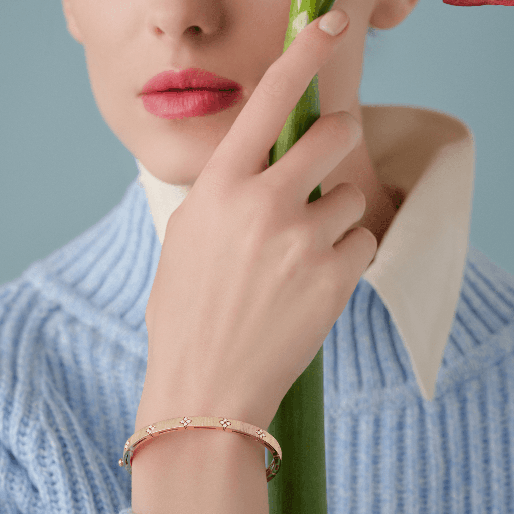 Roberto Coin Love in Verona armband roodgoud met diamant - ADR888BA2014 - #5