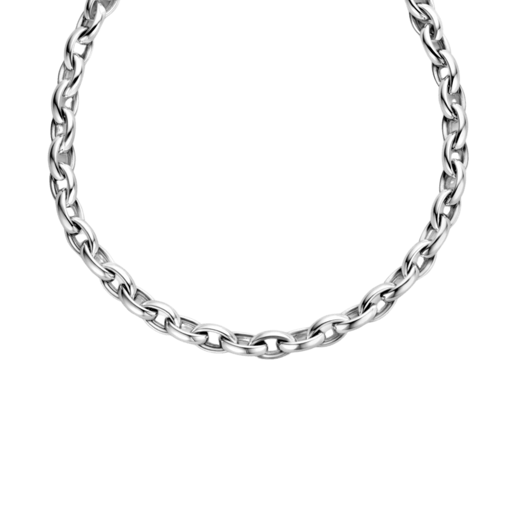 Schaap en Citroen Essentials collier witgoud - #1