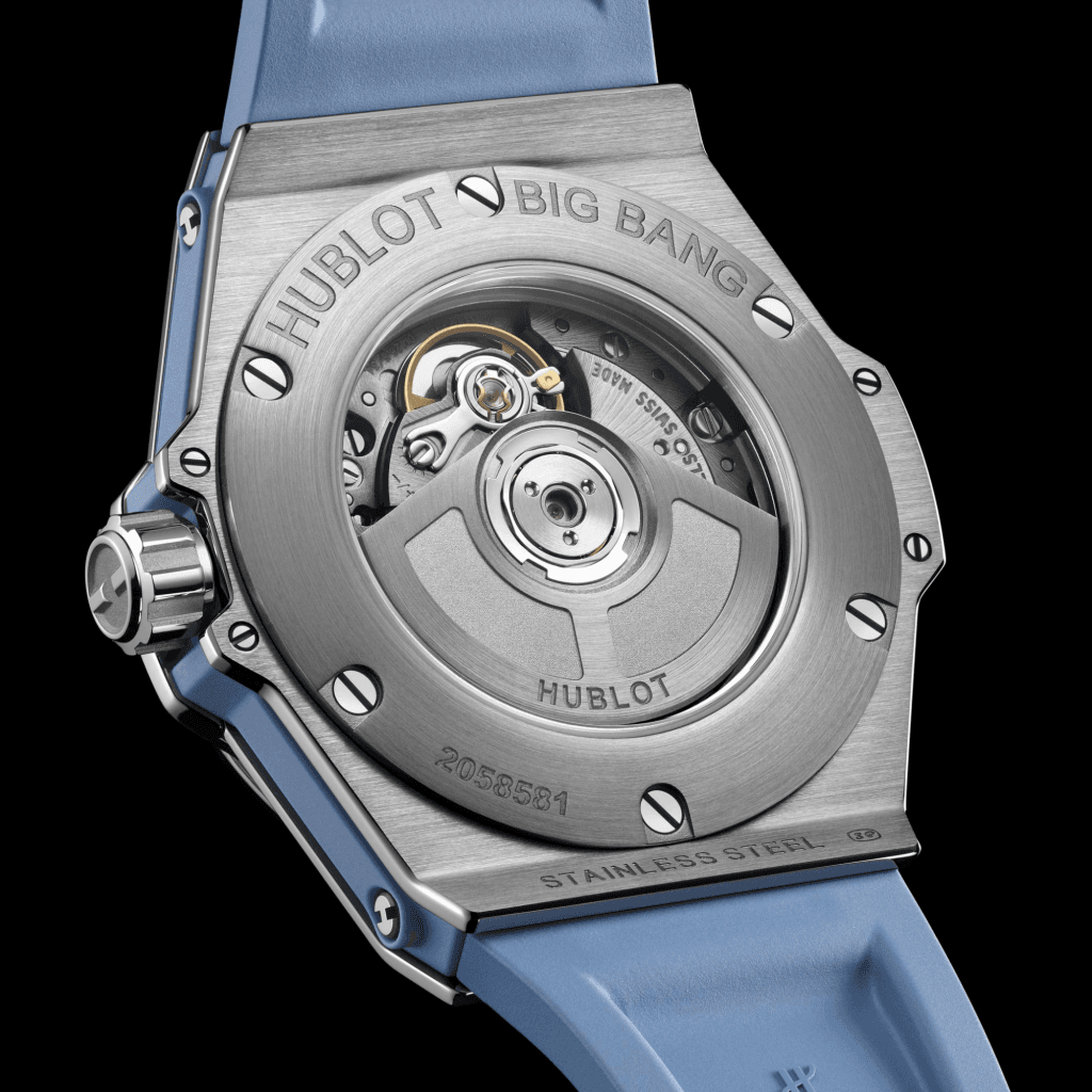 Hublot Big Bang One Click Steel Coal Blue Diamonds 33mm - 485.SX.717B.RX.1204 - #5