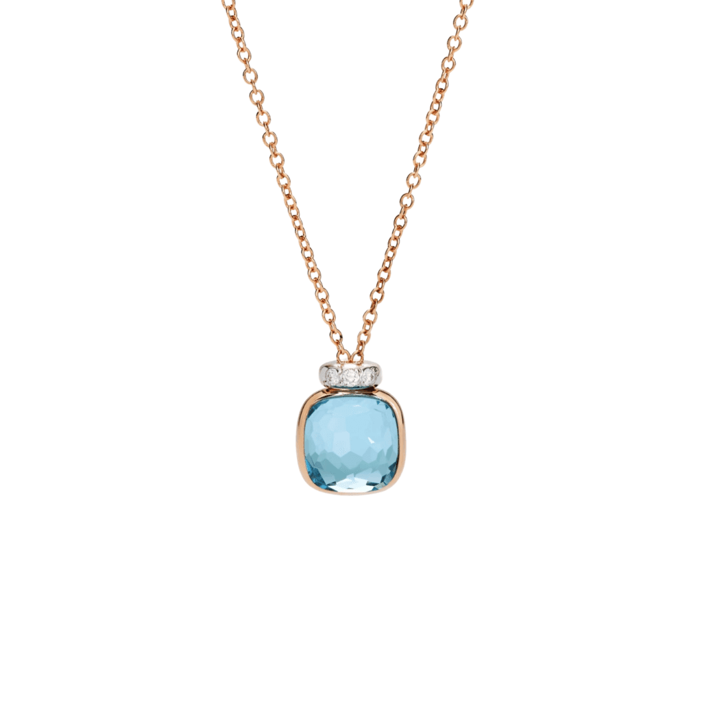 Pomellato Nudo collier roodgoud met diamant - PCC5020 O6WHR DB0YY - #1