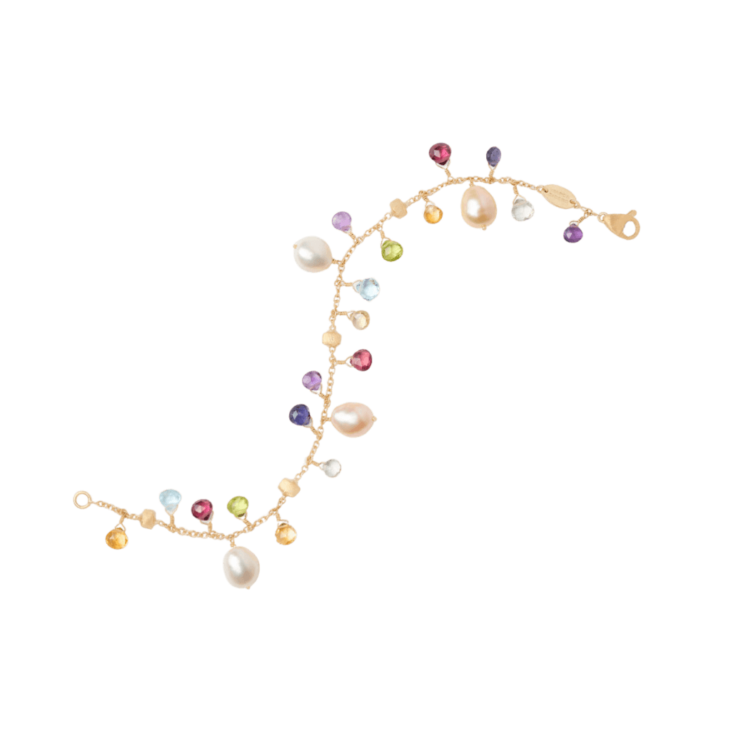 Marco Bicego Paradise armband geelgoud met diversen kleurstenen - BB2584-MIX114 - #3
