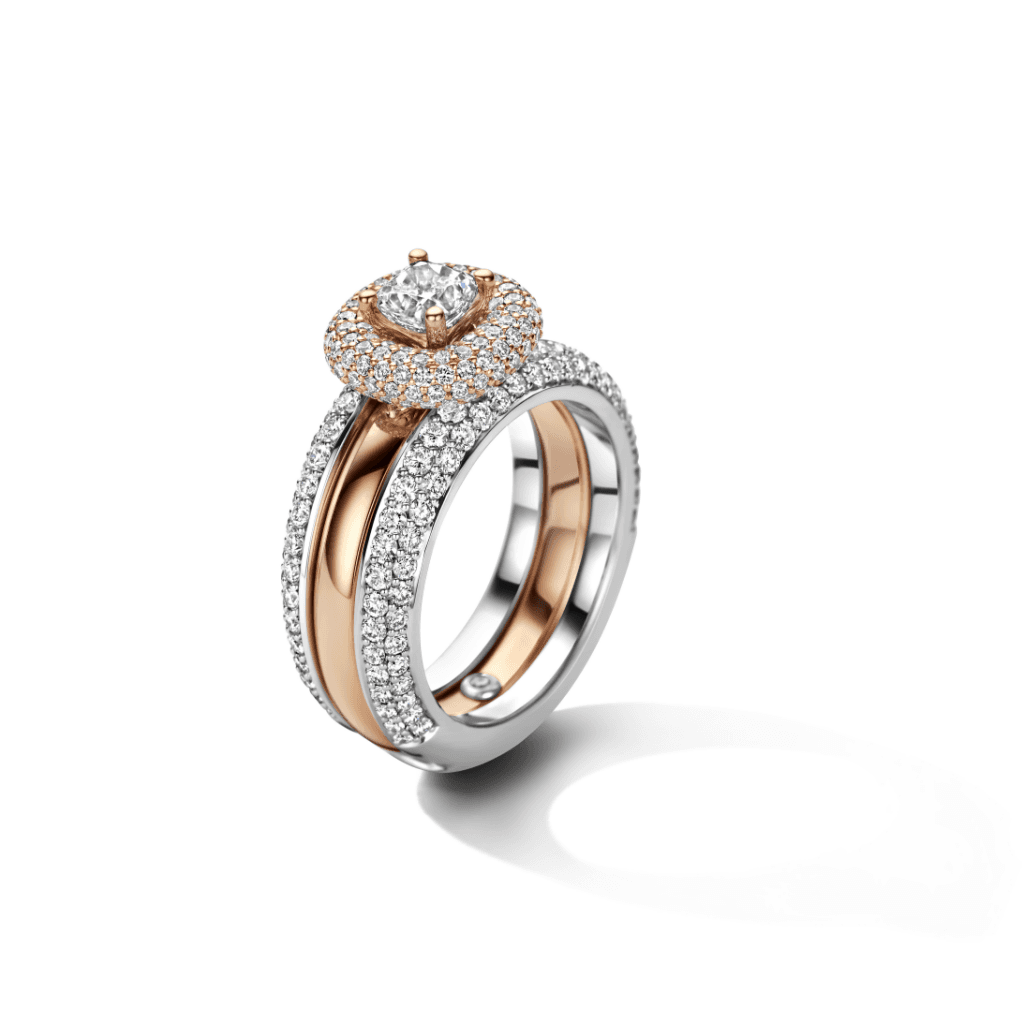 Schaap en Citroen Diamonds ring witgoud met diamant - #7