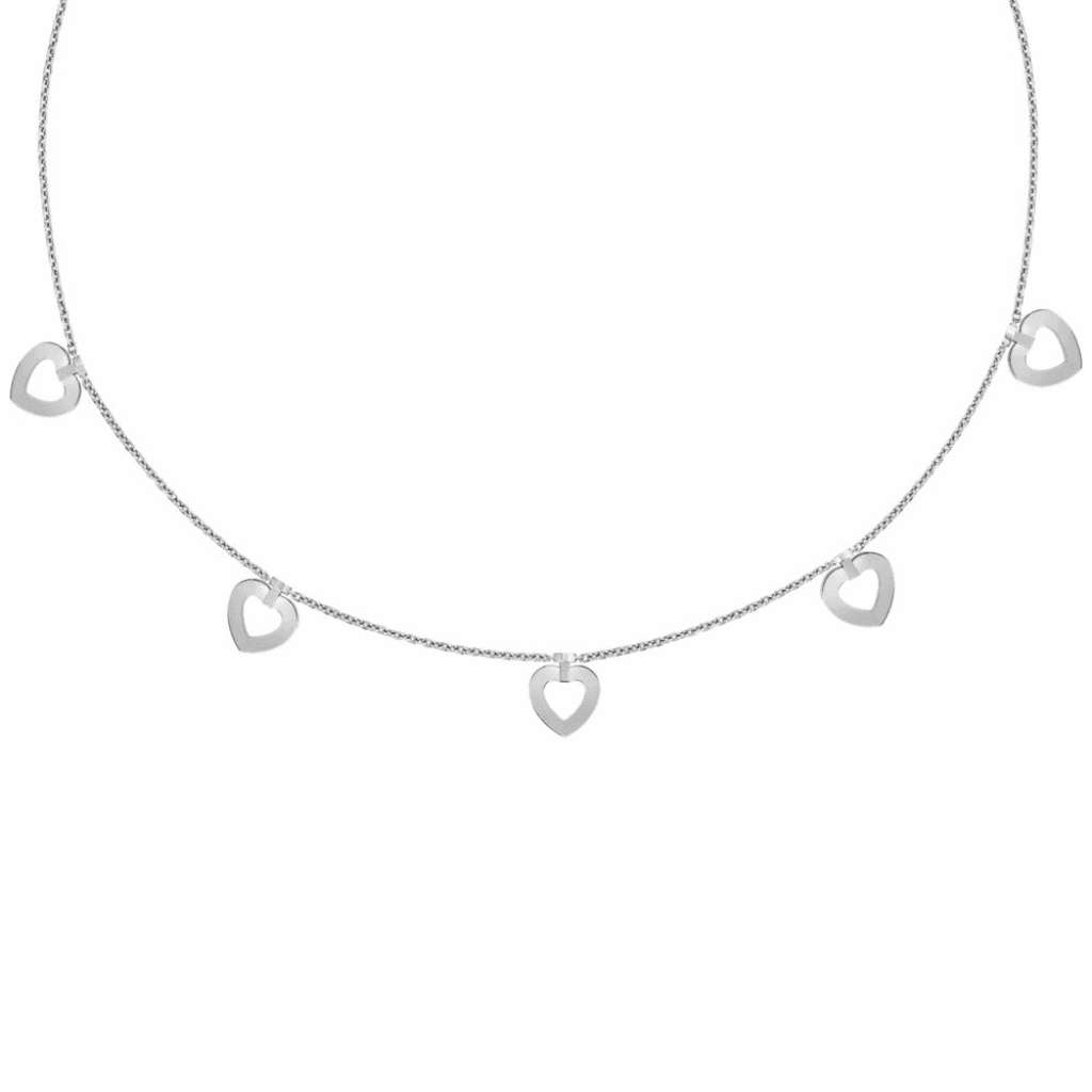 Fred Pretty Woman collier witgoud met diamant - 7B0298-000 - #4