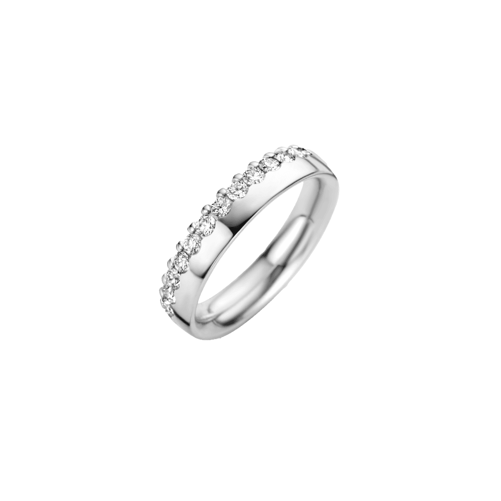 Trouwring Classic Love Collection witgoud - 246734 - #1