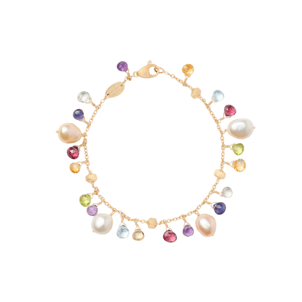 Marco Bicego Paradise armband geelgoud met diversen kleurstenen - BB2584-MIX114 - #1