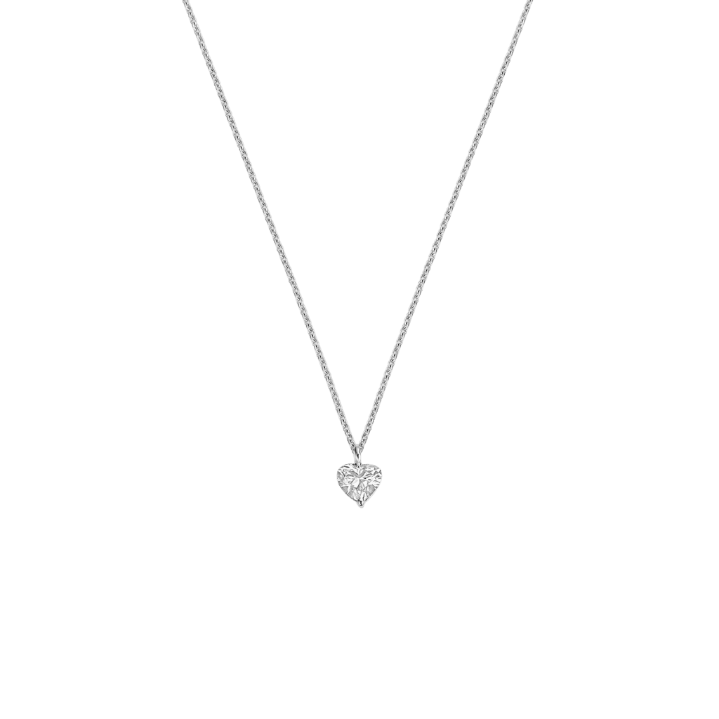 Schaap en Citroen Diamonds collier witgoud met diamant - #1