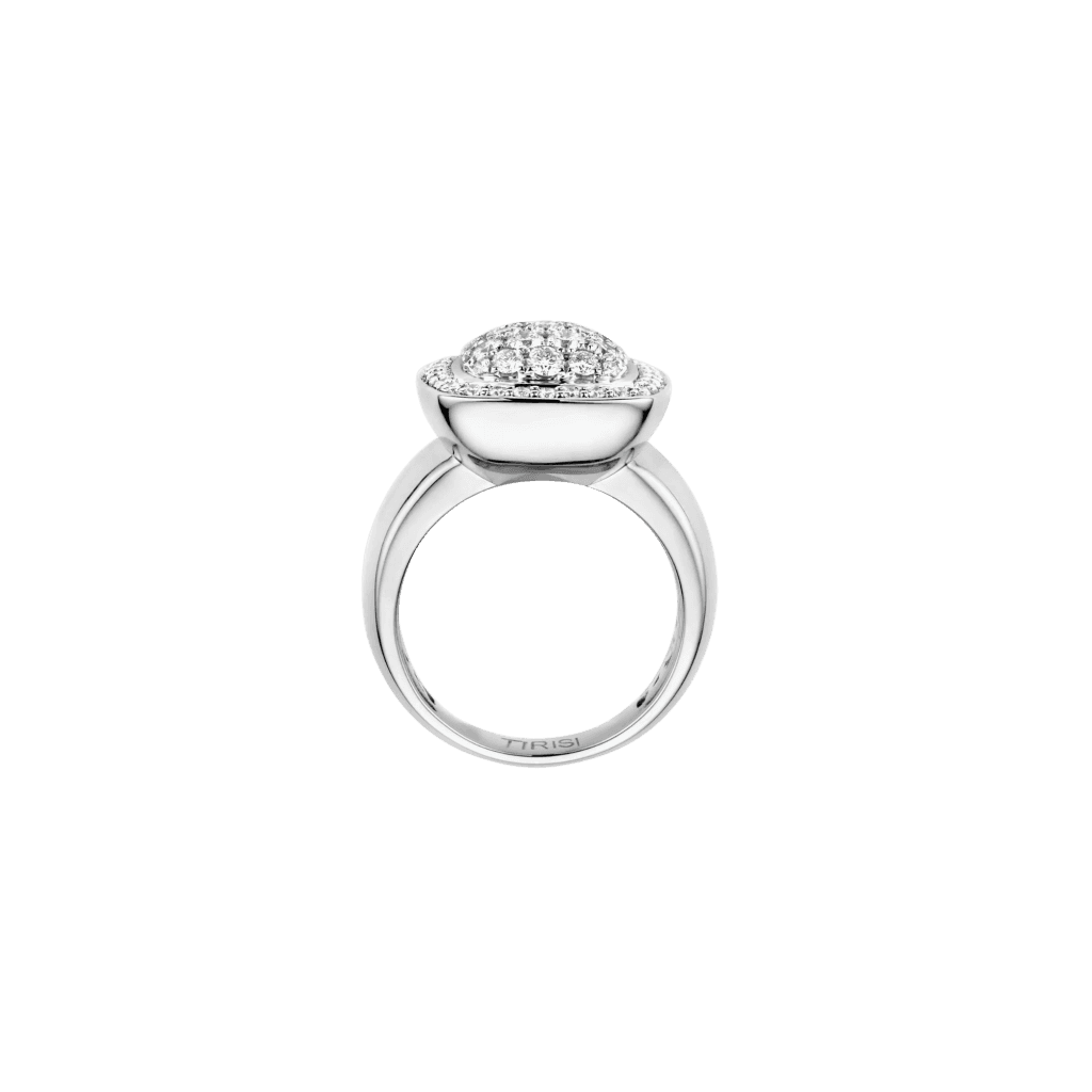Tirisi Jewelry Milano Exclusive ring witgoud met diamant - TR9768DW - #3