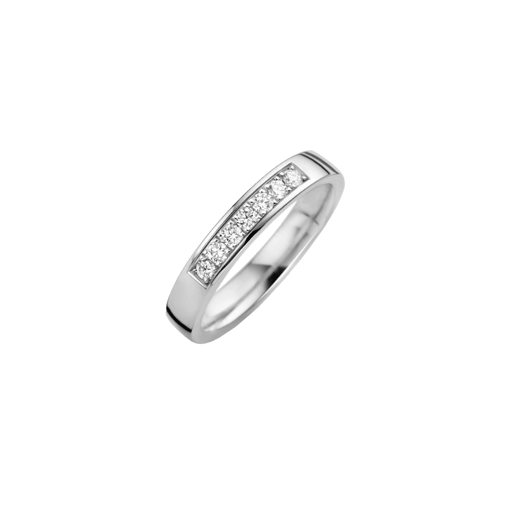 Trouwring Classic Love Collection witgoud - 244709 - #1