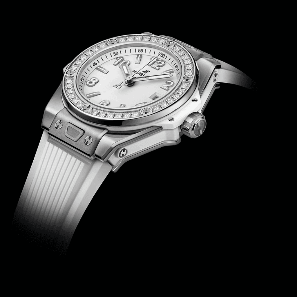 Hublot Big Bang One Click Steel White Diamonds 33mm - 485.SE.2010.RW.1204 - #4