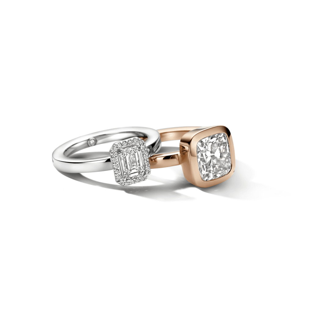 Schaap en Citroen Diamonds ring witgoud met diamant - #6