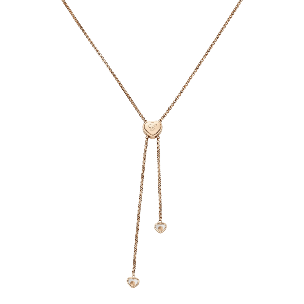Chopard Happy Diamonds Happy Hearts collier roodgoud met diamant - 81A148-5301 - #3
