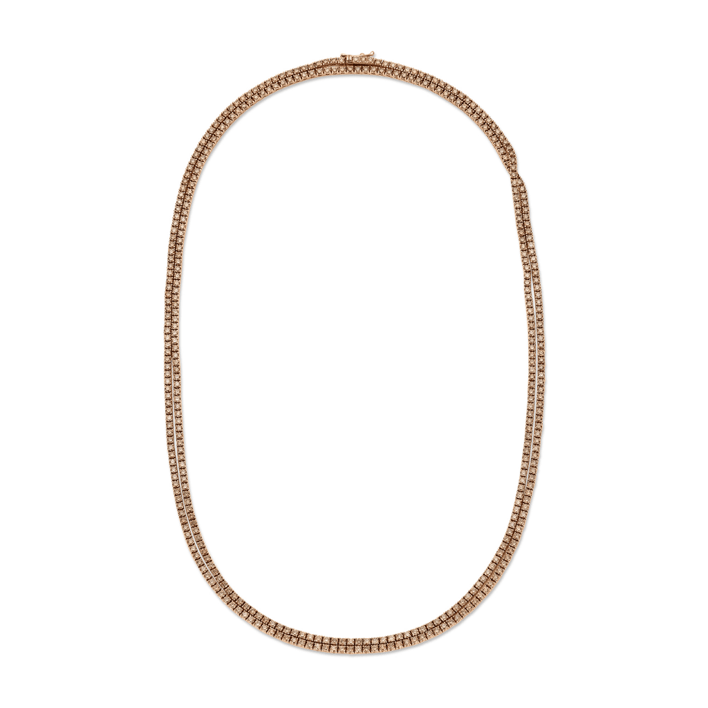 Schaap en Citroen Diamonds collier roodgoud met diamant - #3