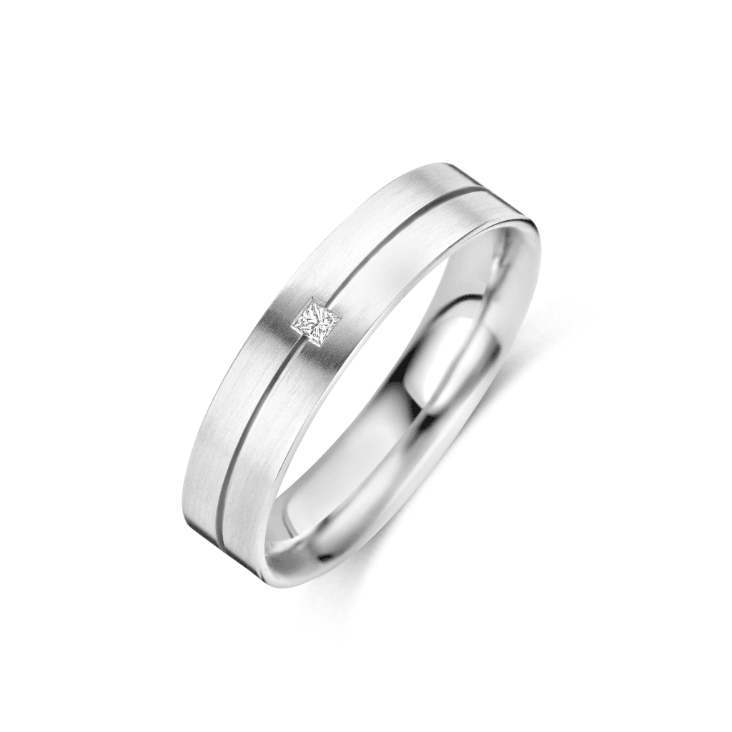 Trouwring Classic Love Collection witgoud - 31145 CB-P7L7-Q3OE - #4