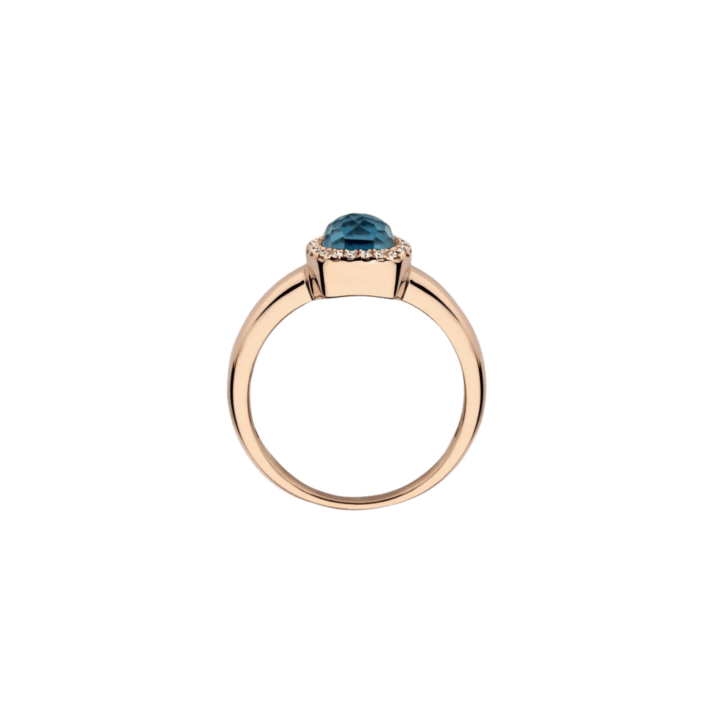 Tirisi Jewelry Milano Sweeties ring roodgoud met diamant - TR9624SBHP - #3