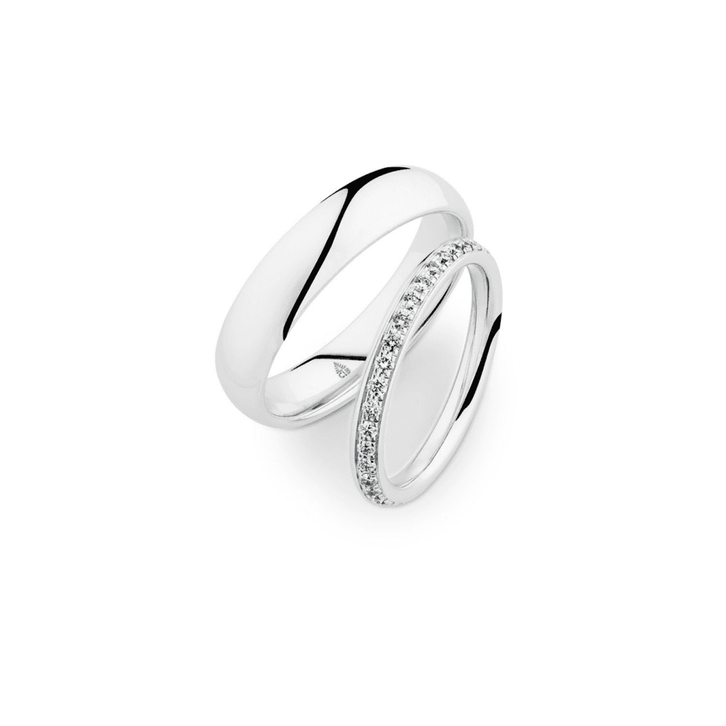 Trouwring Classic Love Collection witgoud - 247064 - #4