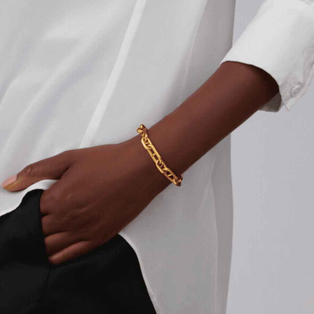 Schaap en Citroen Essentials armband geelgoud met amethist - #3