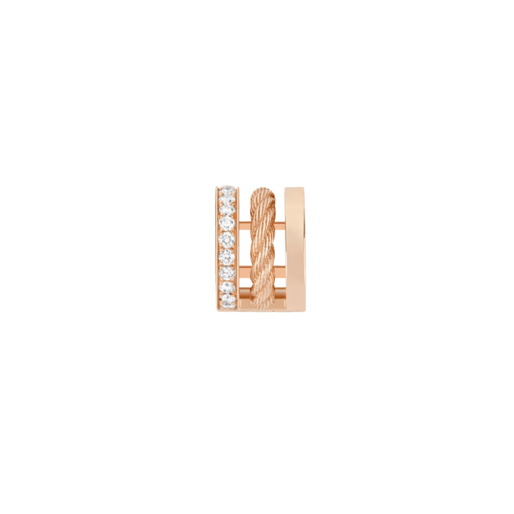 Fred Force 10 Rise oorsieraad roodgoud met diamant - 8B0347-000 - #2