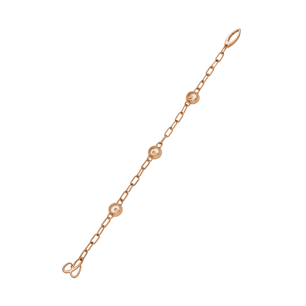 Chopard Happy Diamonds Happy Hearts armband roodgoud met diamant - 85A117-5010 - #3