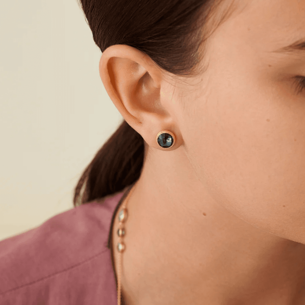 Marco Bicego Jaipur oorsieraad geelgoud met london topaas - OB957-TPL01 - #3