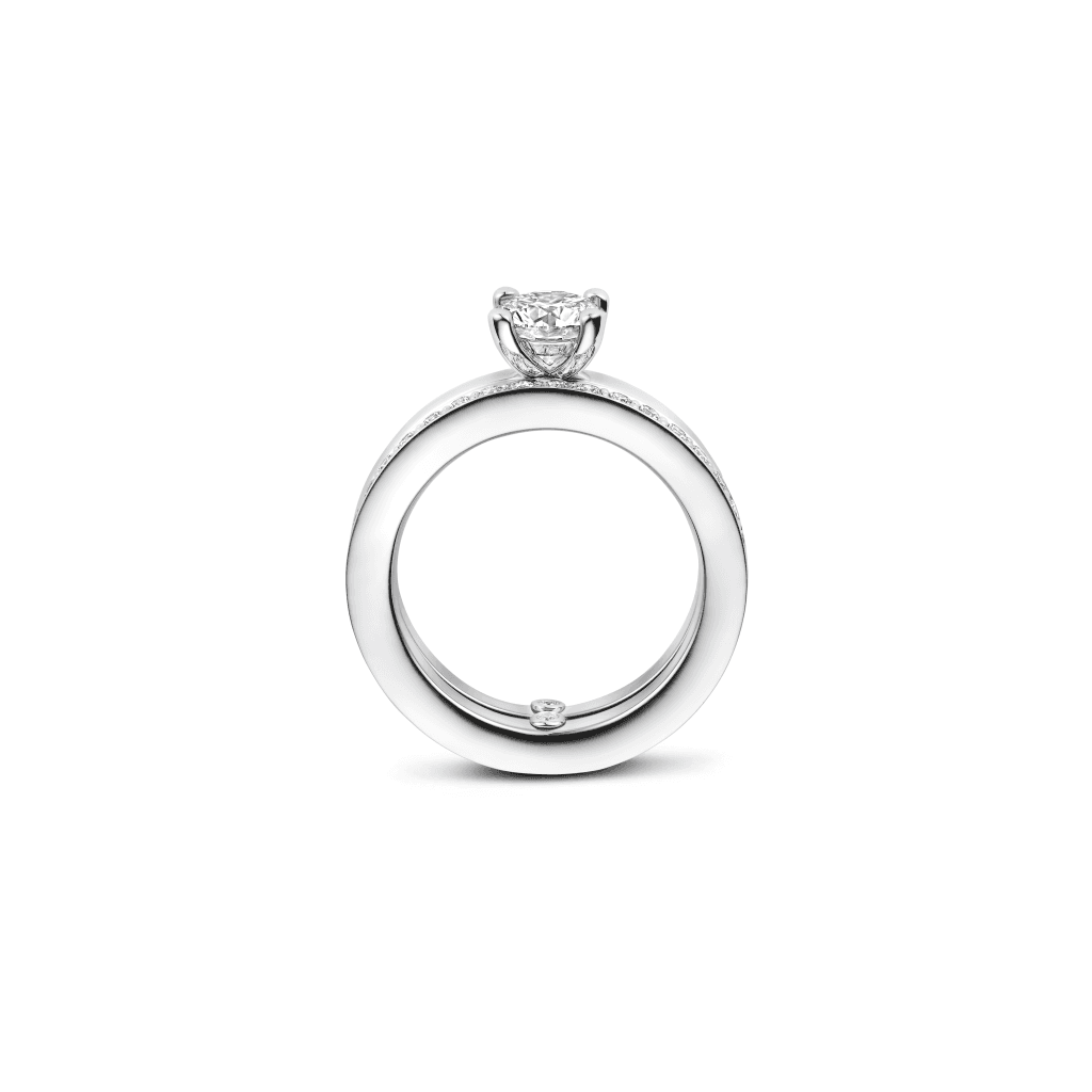 Schaap en Citroen Diamonds ring witgoud met diamant - #14