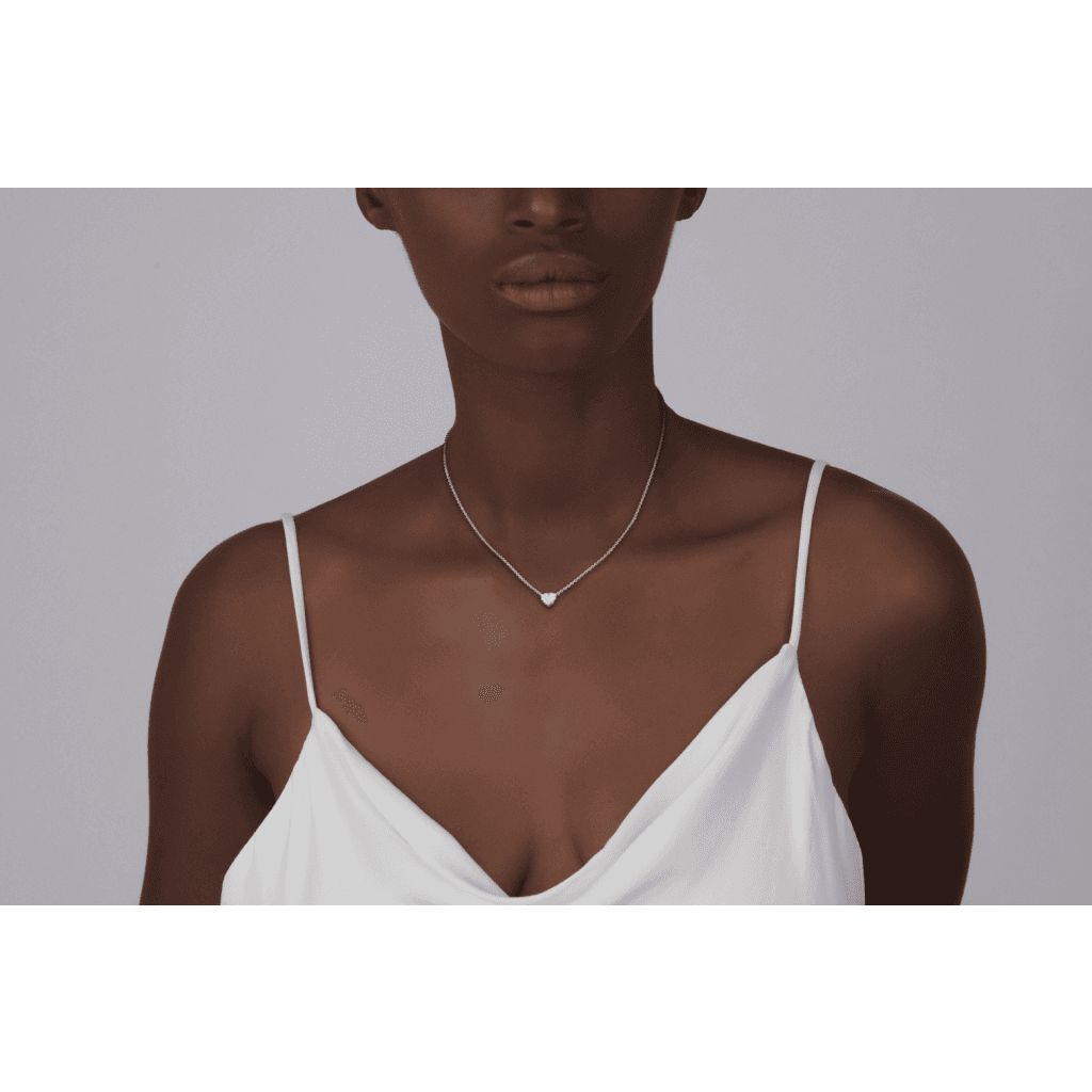 Schaap en Citroen Diamonds collier witgoud met diamant - #2