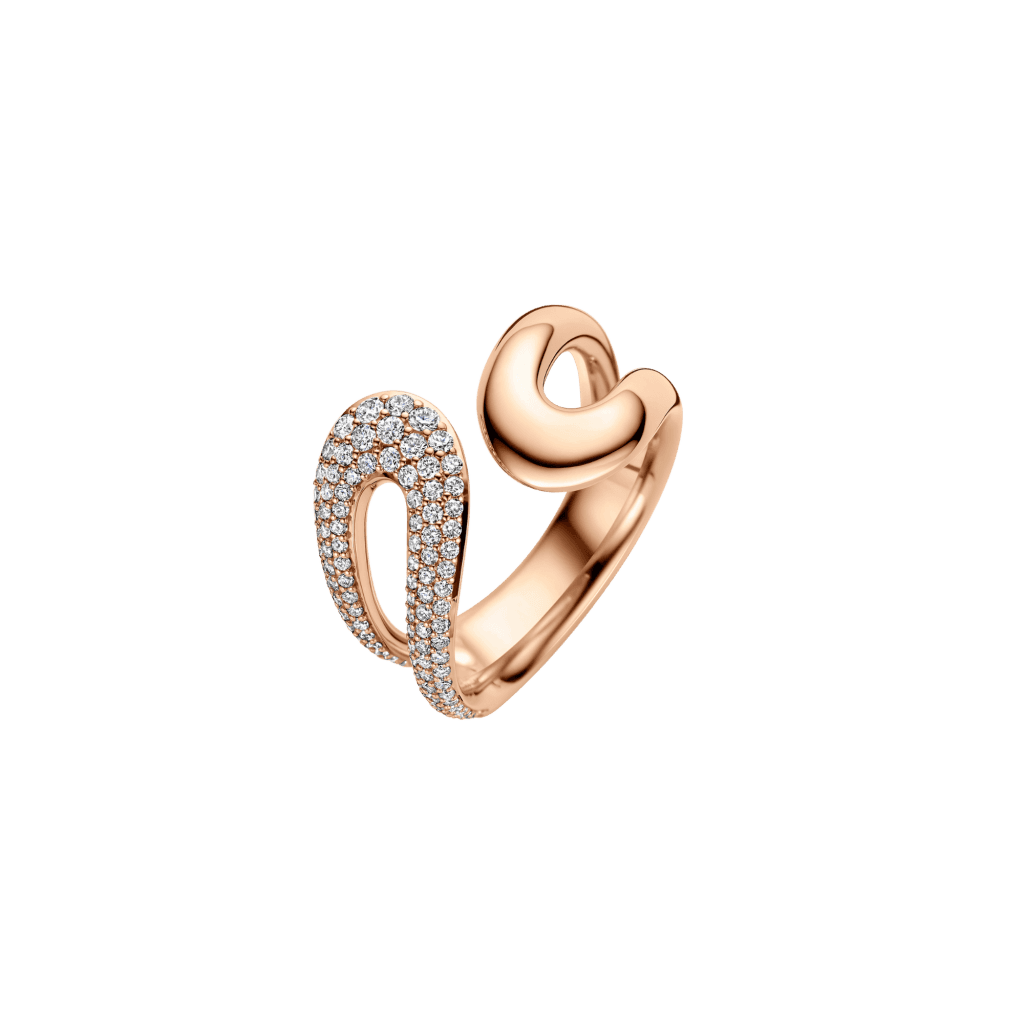 Schaap en Citroen Diamonds ring roodgoud met diamant - #1