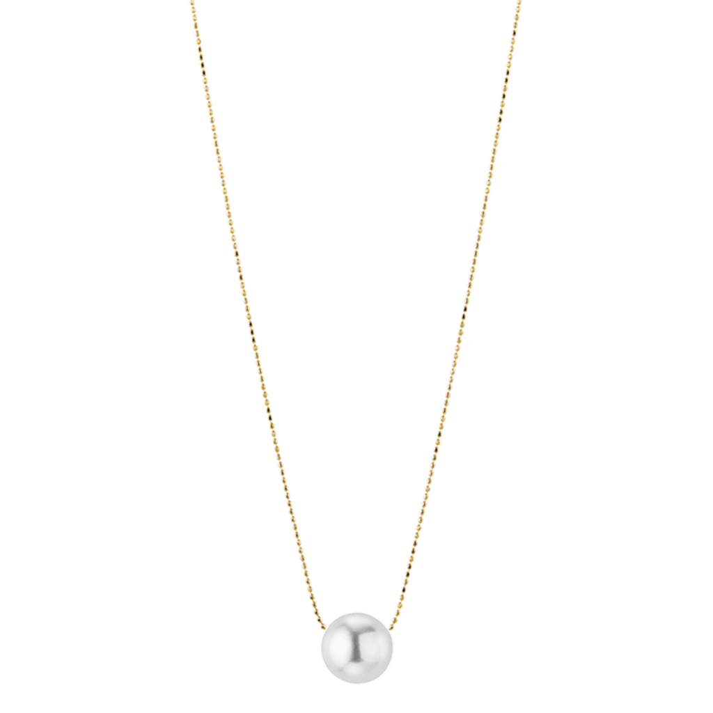 Yana Nesper Bubbles collier geelgoud met parel - FC118-7 - #2