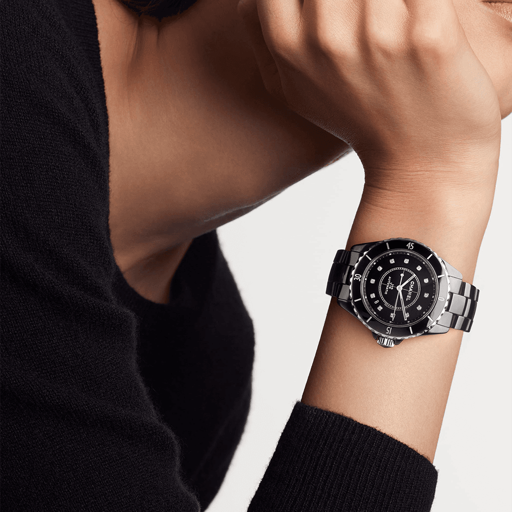 CHANEL J12 Black Diamond Indicators 38mm - H5702 - #2