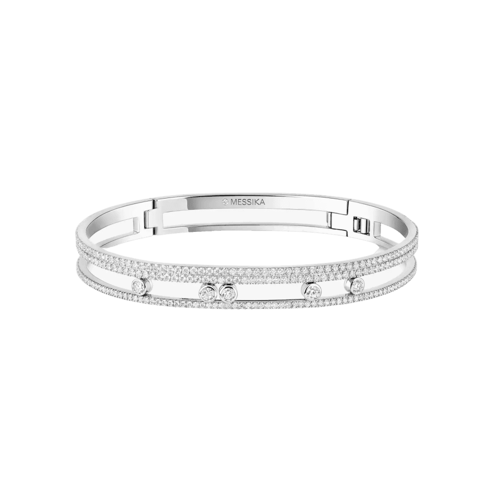 Messika Move Romane armband witgoud met diamant - 13914-WG - #1
