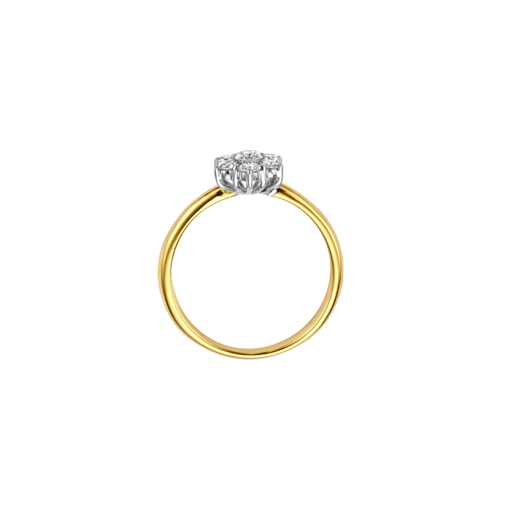 Schaap en Citroen Diamonds ring geelgoud met diamant - #3