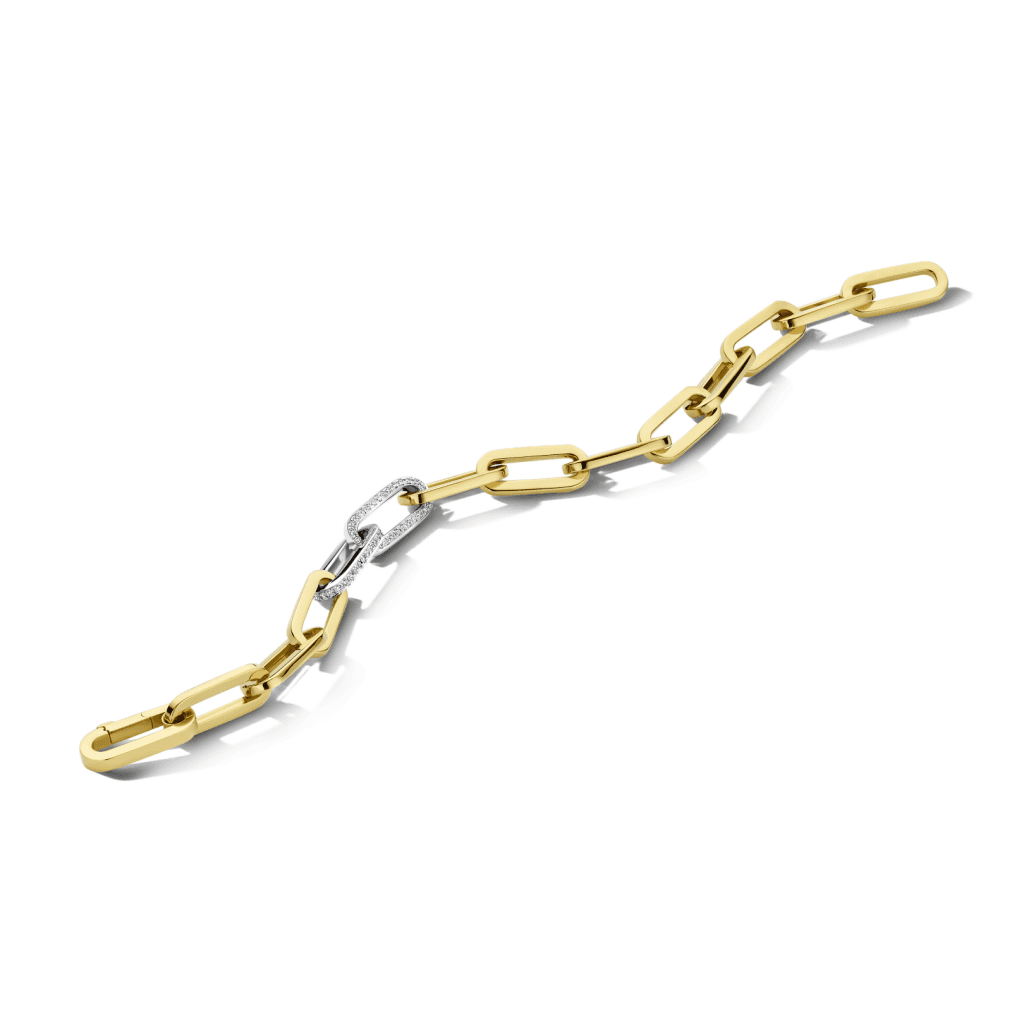 Schaap en Citroen Diamonds armband geelgoud met diamant - #3