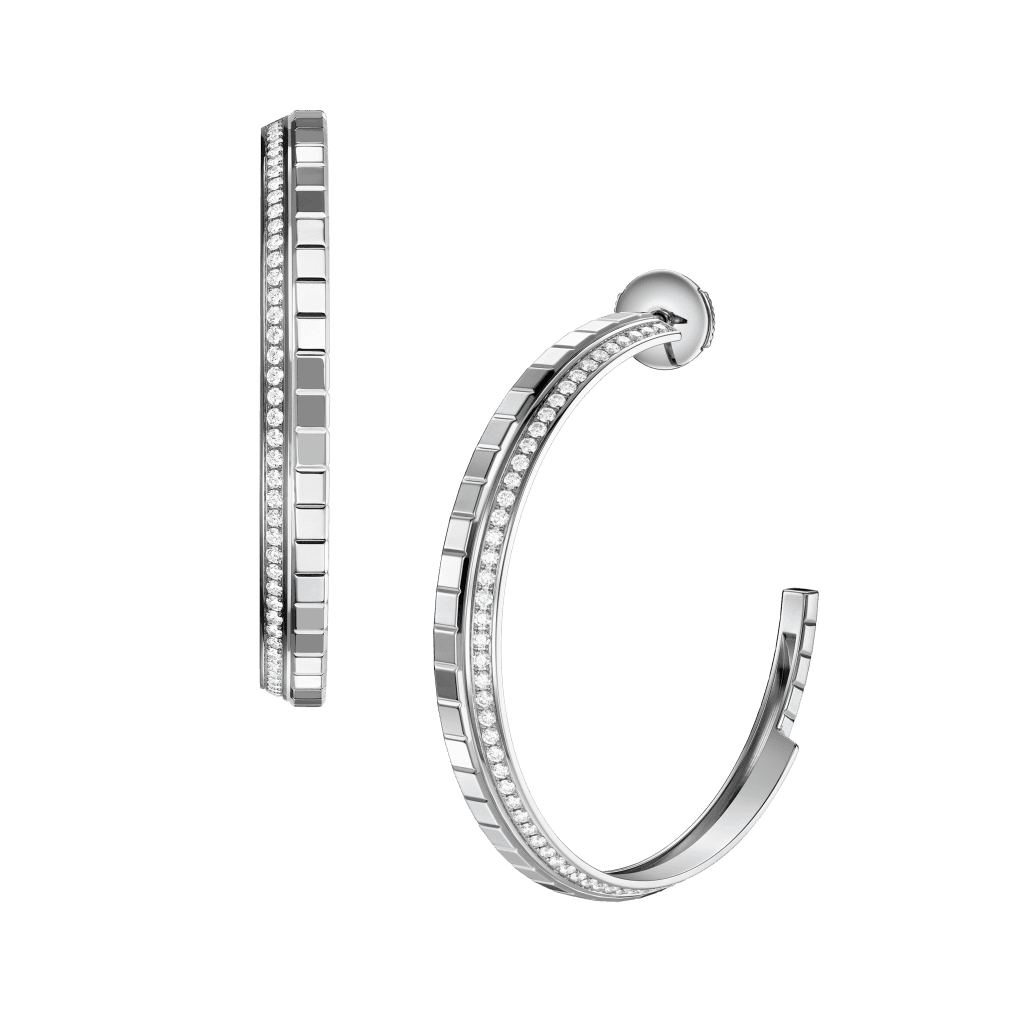Chopard Ice Cube Mini oorsieraad witgoud met diamant - 837008-1002 - #2