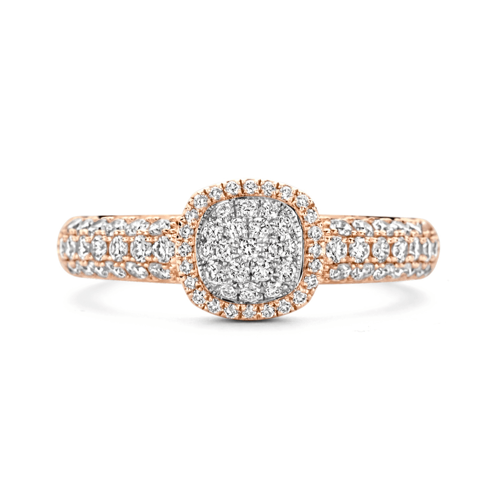 Tirisi Jewelry Milano Sweeties ring roodgoud - TR9798D(2P) - #2