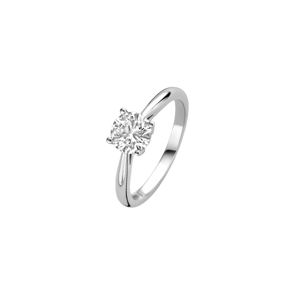 Schaap en Citroen Diamonds ring witgoud met diamant - #1