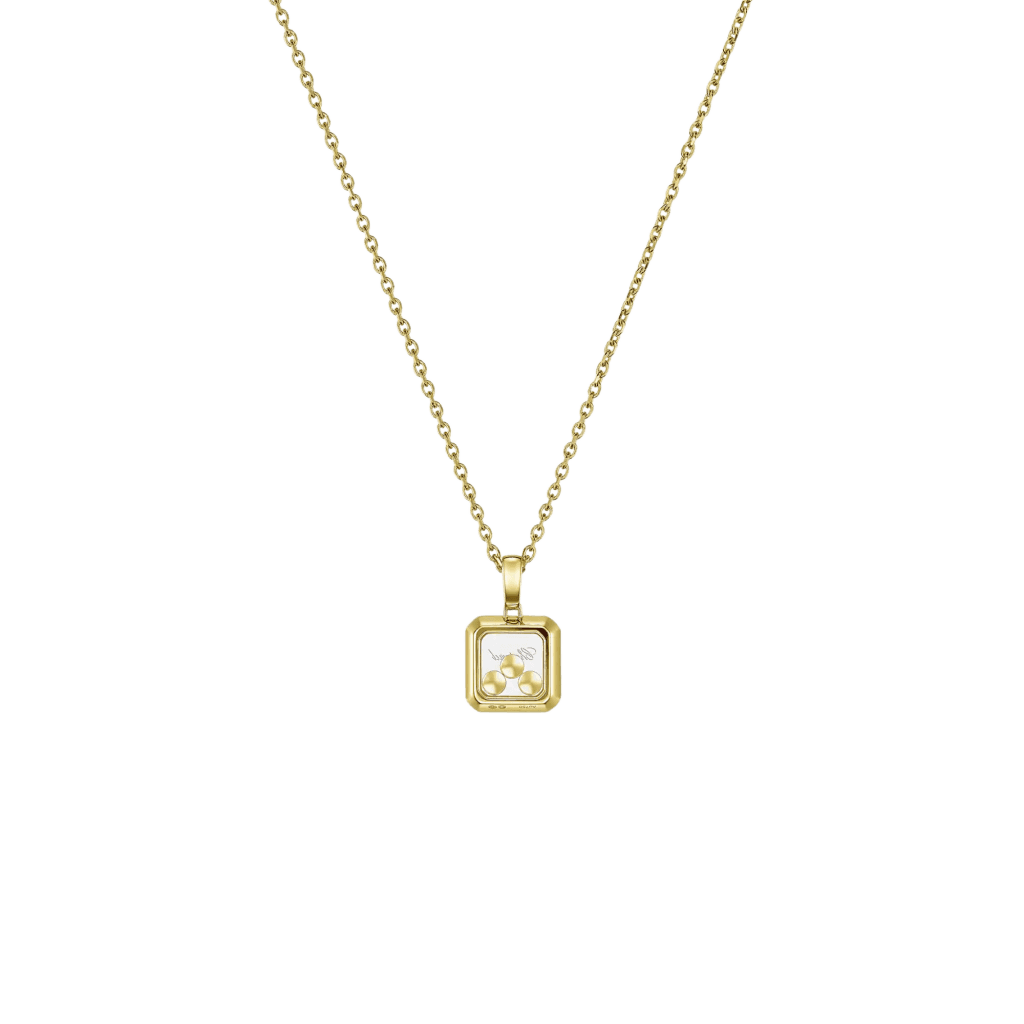 Chopard Happy Diamonds Icons Square collier geelgoud met diamant - 79A115-0001 - #2