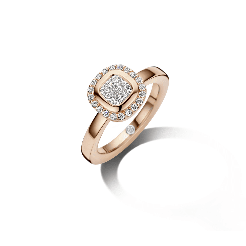 Schaap en Citroen Diamonds ring roodgoud met diamant - #1