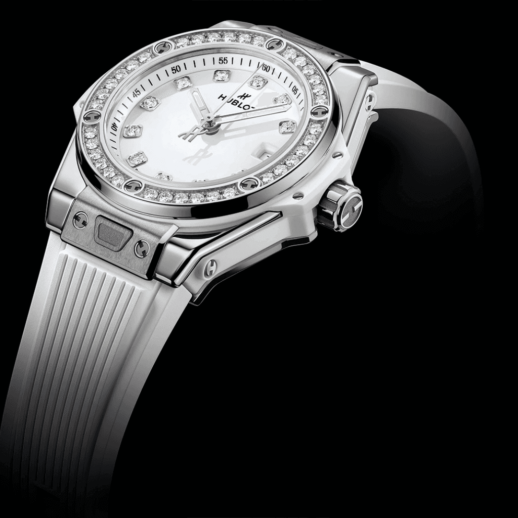 Hublot Big Bang One Click Steel White Diamonds 33mm - 485.SE.2210.RW.1204 - #4