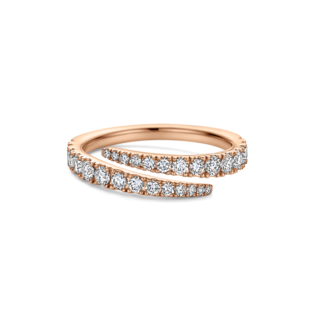 Schaap en Citroen Diamonds ring roodgoud met diamant - #4