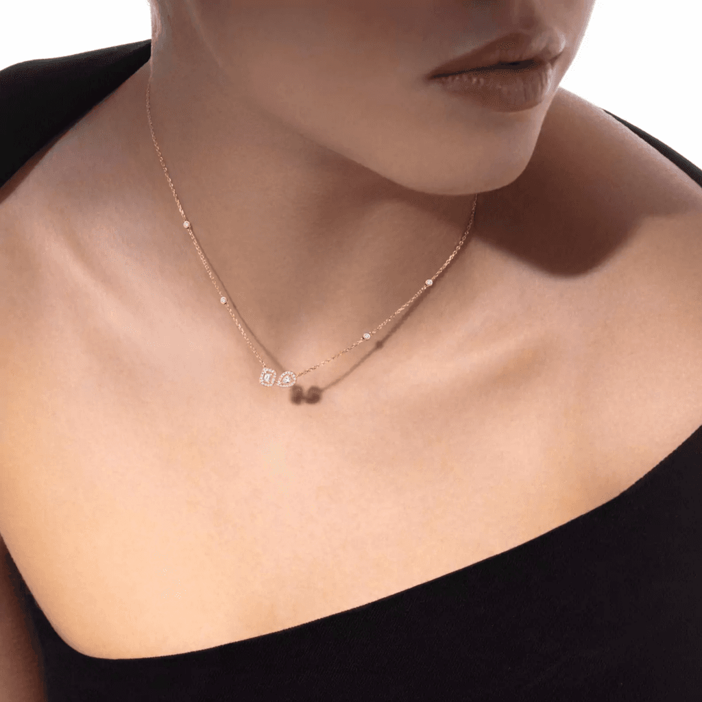 Messika My Twin collier roodgoud - 14534-PG - #3