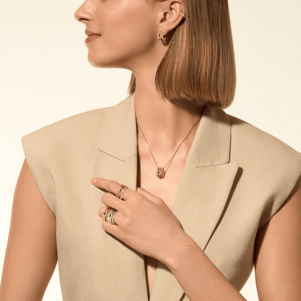 Fred Force 10 Rise ring roodgoud met diamant - 4B1020-000 - #3