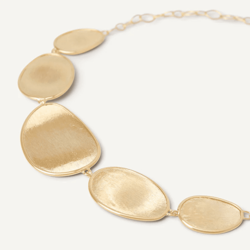 Marco Bicego Lunaria collier geelgoud - CB1779 - #4