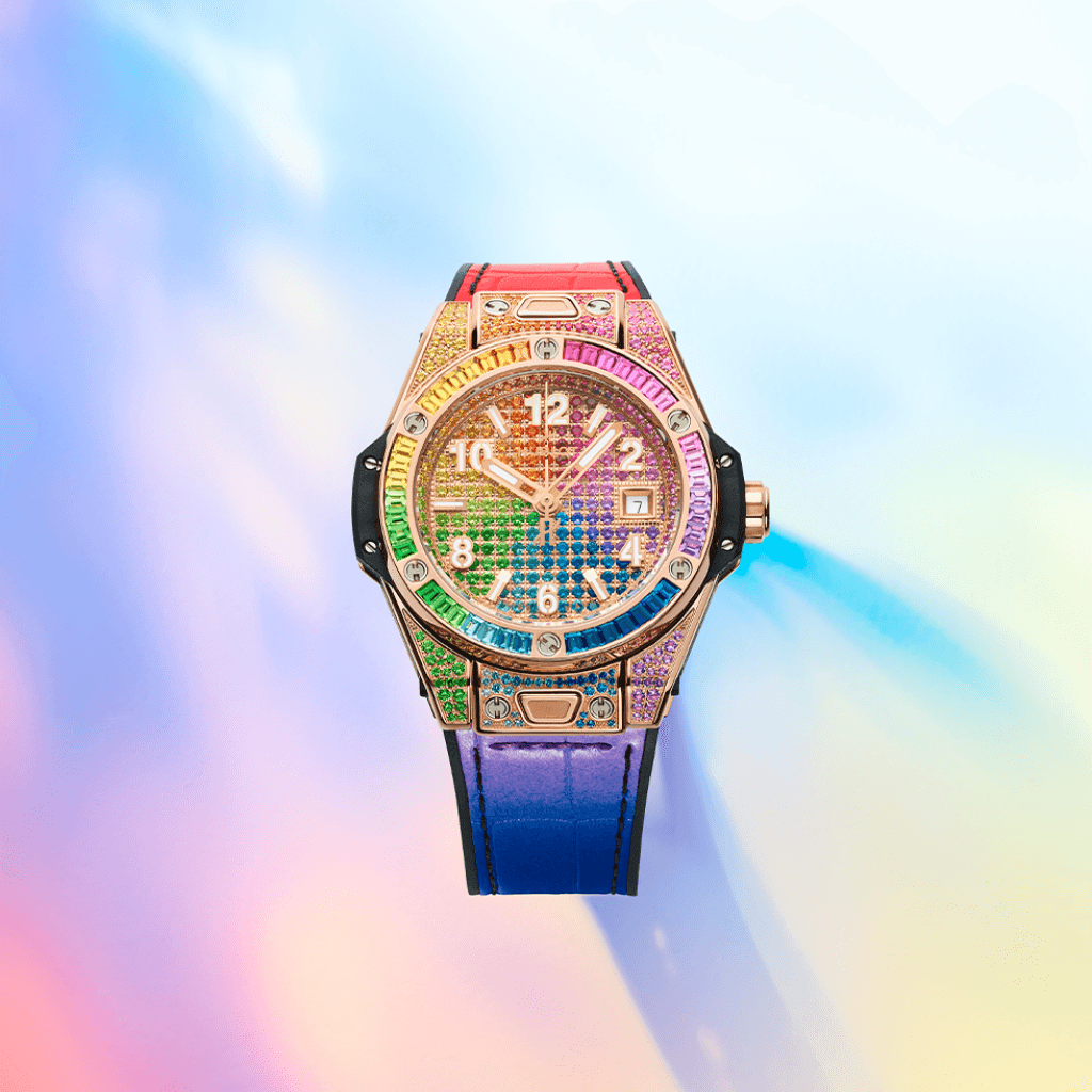 Hublot Big Bang One Click King Gold Rainbow 33mm - 485.OX.9900.LR.0999 - #3