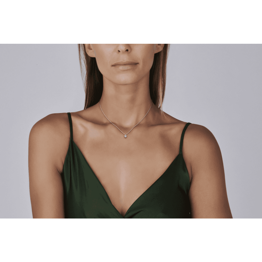 Schaap en Citroen Diamonds collier witgoud met diamant - #4