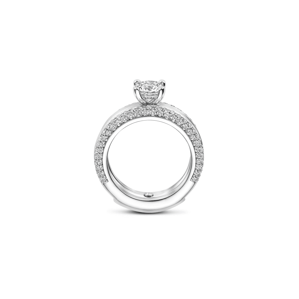 Schaap en Citroen Diamonds ring witgoud met diamant - #9