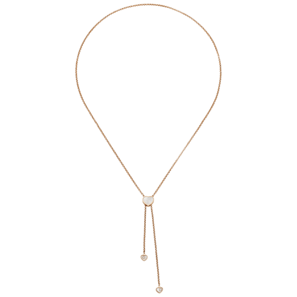 Chopard Happy Diamonds Happy Hearts collier roodgoud met diamant - 81A148-5301 - #2