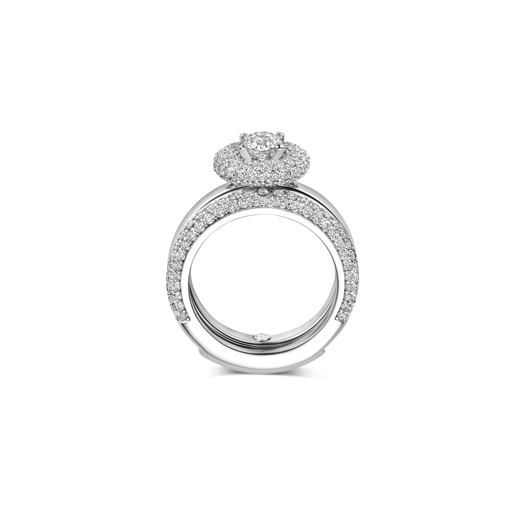 Schaap en Citroen Diamonds ring witgoud met diamant - #16