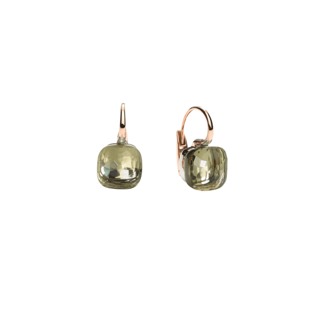 Pomellato Nudo oorsieraad roodgoud met prasioliet - POA1070 O6000 000PA - #1